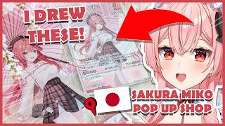 I Made the Art for Sakura Miko's Pop-Up Shop