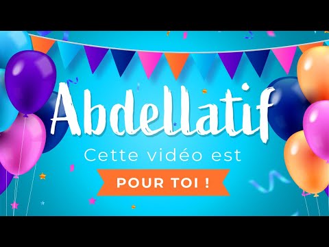 Happy birthday Abdellatif! 🎉🐱 All my birthday wishes just for you!