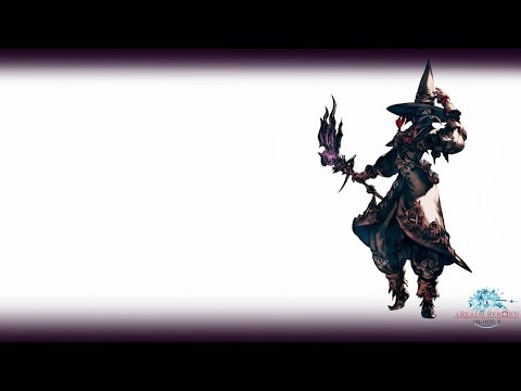 Final Fantasy XIV A REALM REBORN main missions guild Black Mage level 45 [HD]