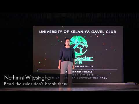 C3 Nethmini - Impromptu speech