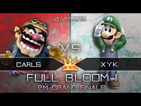 Full Bloom 1 - PM Grand Finals - Carls (Wario) vs. XYK (Luigi)