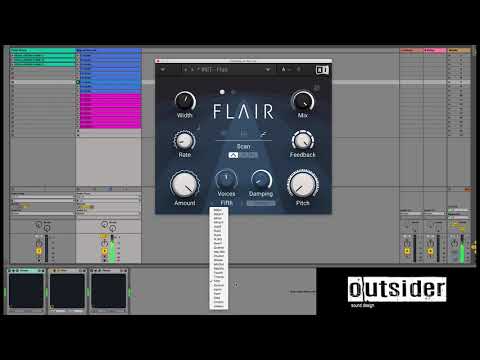Native Instruments Flair Mod Pack Demo / Outsider Sound Design Bug on the Line