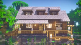 Minecraft | How to Build a Lake House