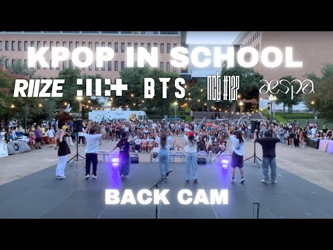 [KPOP IN SCHOOL AUSTIN | BACK CAM] LONGHORN LIVE 2024 UT Austin (AESPA, BTS, RIIZE, ILLIT, NCT127)