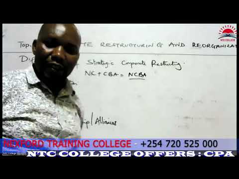 AFM - Corporate restructuring & Organisation