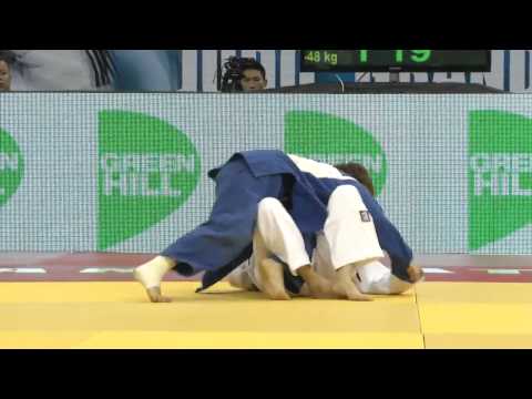 Sümeyye AKKUŞ (TUR) - Harim GO (KOR) 2014 Judo Grand Prix Ulaanbaatar