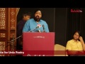 Khushbir Singh Shaad reciting his Ghazal/Nazm at Mushaira (Shaam-e-Sher) by Rekhta.org-2014