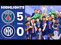 PSG Vs Inter Milan 5 0 Extended Highlights UEFA Champions League Final