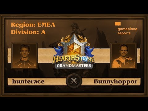 [RU] Hunterace vs Bunnyhoppor | Неделя 6 День 2 | 2020 Grandmasters Season 1 (23 мая 2020)