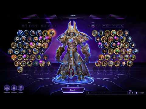 Heroes Of The Storm A-Z Playthrough (2017-2018): Artanis
