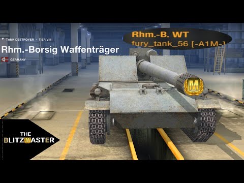 Rhm-B WT : 5934 damage 6 kills -WoT Blitz-