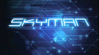 Skyman blood on the desert floor