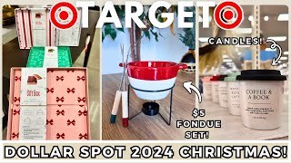 🎄🎀 NEW TARGET DOLLAR SPOT CHRISTMAS 2024 SHOP WITH ME | HOME DECOR MUST HAVES | SHOPPING VLOG