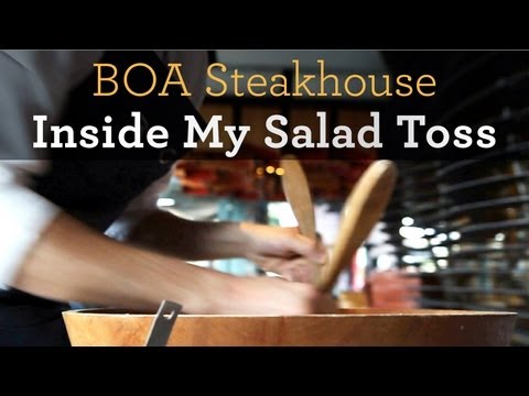 Inside My Salad Toss: BOA Steakhouse