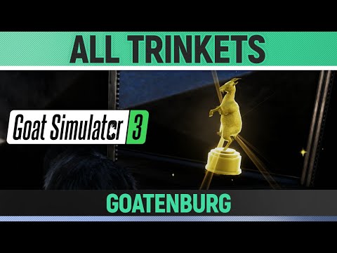 Goat Simulator 3 - All 37 Trinkets - Goatenburg