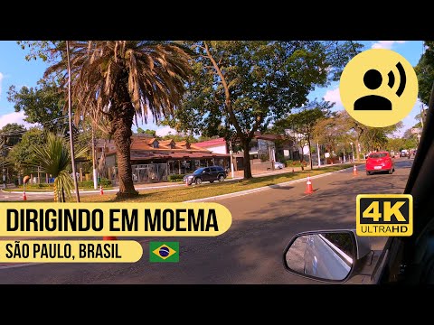 ⁴ᴷ⁶⁰ Dirigindo pelo bairro de Moema com narração #47