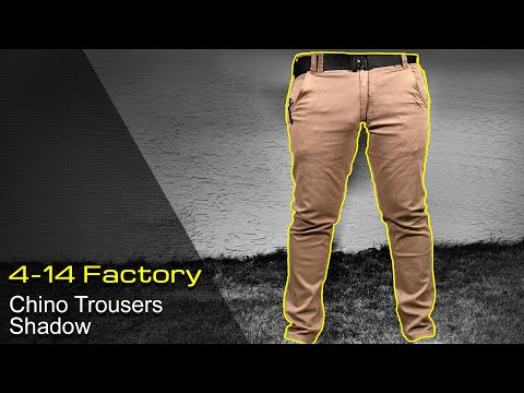 4-14 FACTROY CHINO TROUSERS SHADOW