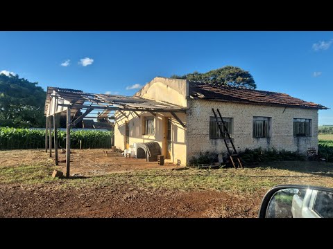 Fomos a uma casa abandonada nas proximidades de rio bom - Paraná 