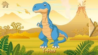 Baby Puzzles Game for Kids, Dinosaurs Puzzle Game for Kids