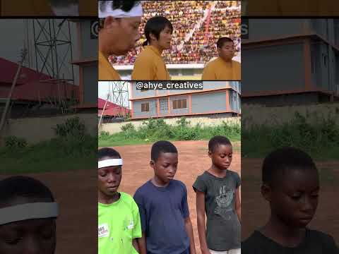 Shaolin Soccer ⚽️ Hong Kong VRs Ghana 😂🔥 (Ahye Creatives Academy)