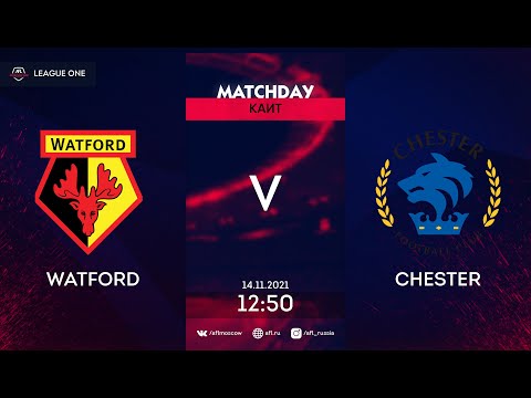 AFL21. England. League One. Day 18. Watford - Chester