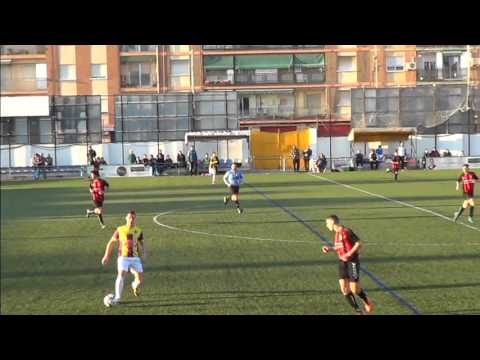 12-03-2016 RESUMEN DEL BURJASSOT CF 5 ATLÉTICO DEL TURIA CF 1