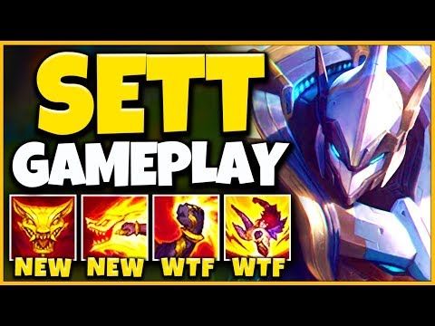 *BEST ULT EVER* NEW CHAMPION SETT IS BEYOND BROKEN (RIOT WENT CRAZY) - League of Legends