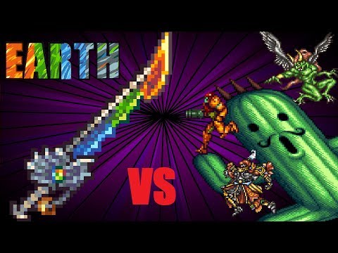 massive earth vs joost mod bosses ll giant cactus boss ll calamity mod vs joost mod ll terraria