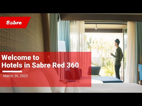 Webinar Hotels in Sabre Red 360 | NAM | 30th March 2023