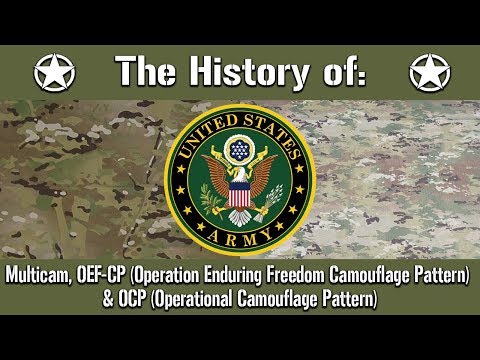 The History of: The US Army Multicam, OEF-CP & Operational Combat Pattern (OCP) | Uniform History