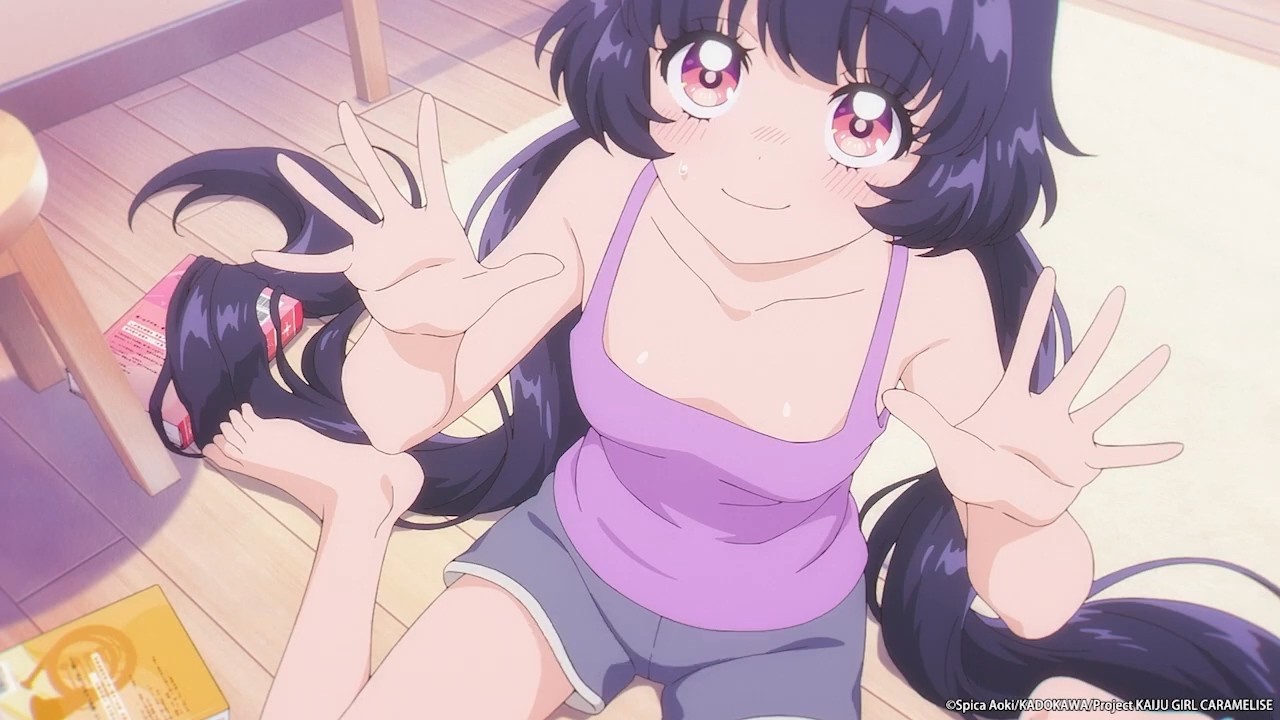 But girl, now you just showed him another weapon🙈《KAIJU GIRL CARAMELISE》 Anime Highlight