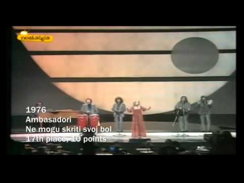 YUGOSLAVIA's History in the Eurovision Song Contest (1961-1992)