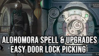 Hogwarts Legacy : How To Get Alohomora Spell & Upgrades How To Unlock Lock Picks