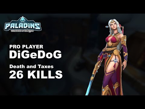 DiGeDoG Lian 26 KILLS!! Paladins Pro (NiP) Ranked Gameplay