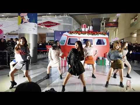 [181228 Fancam] Dreamcatcher (드림캐쳐) @ COEX Winter Festival Busking - What