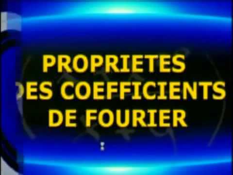 Leçon n.7 Propriétés des coefficients de Fourier
