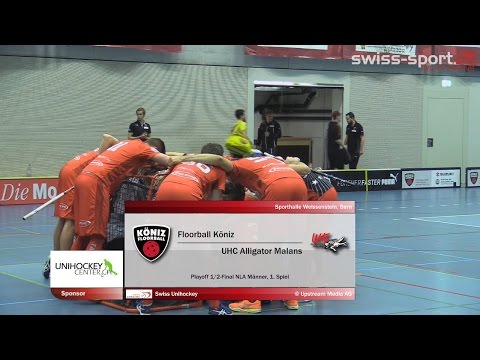 Highlights vom Spiel der Runde: Floorball Köniz - UHC Alligator Malans