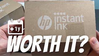 HP INSTANT INK 1-year Experience - Is it worth it Did I continue my subscription Part 1