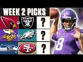NFL Week 2 Expert Picks: BEST BETS, O/U & PICKS TO WIN | CBS Sports HQ