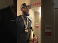 “We Made History” - LeBron James sounds off after winning the first #NBACup ? | #Shorts