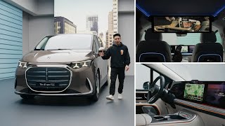 NEW Mercedes-Benz VLE Van // Tech, Luxury, and 8K TV!