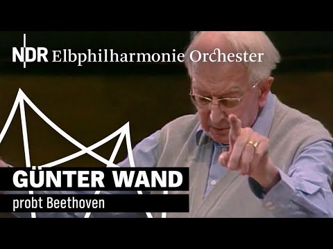 Günter Wand rehearsing Beethoven | NDR
