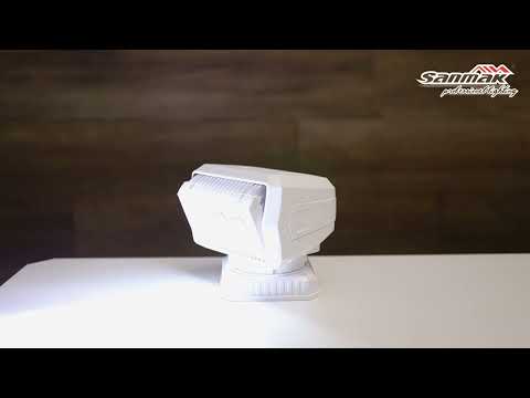 Фара-искатель Sanmak SM2209 60W Белый корпус, с дистанционным управлением, вращение 360°