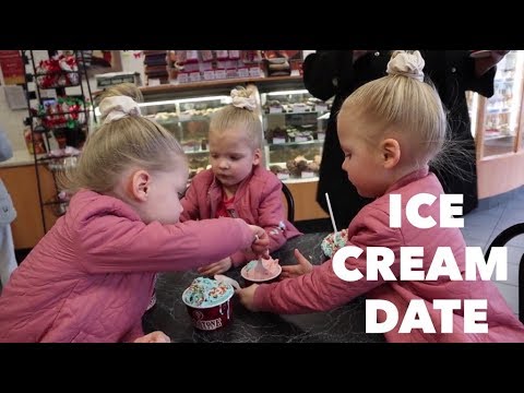 YOU WON'T BELIEVE WHAT THE GIRLS DID WITH THE ICE CREAM MIMI AND PAPA BOUGHT THEM