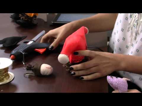 Mulher.com 28/11/2013  Boneco de Pinha - Caquinha