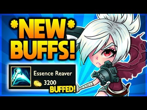 *NEW META* RIVEN BUILD GETS BUFFED! + Riven Runes Nerfs! (Patch 9.10)