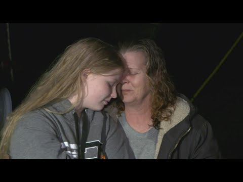 Man saves stepdaughter from RV moments before it's flipped by radar-confirmed tornado