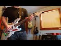 Blink 182 M Ms Guitar Cover With The Sticker Strat