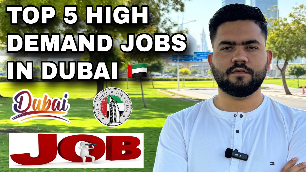 5 Most High-Demand Jobs in Dubai for 2025 | Highest Salary Careers in UAE (Freshers + Experienced)