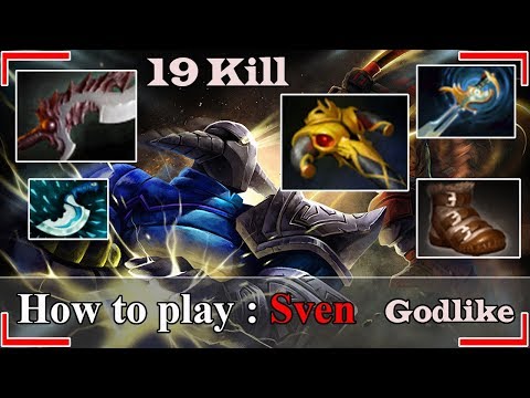 ARTEEZY [Sven] WTF is This Damage Crazy Rampage Gameplay 7.24 Dota 2